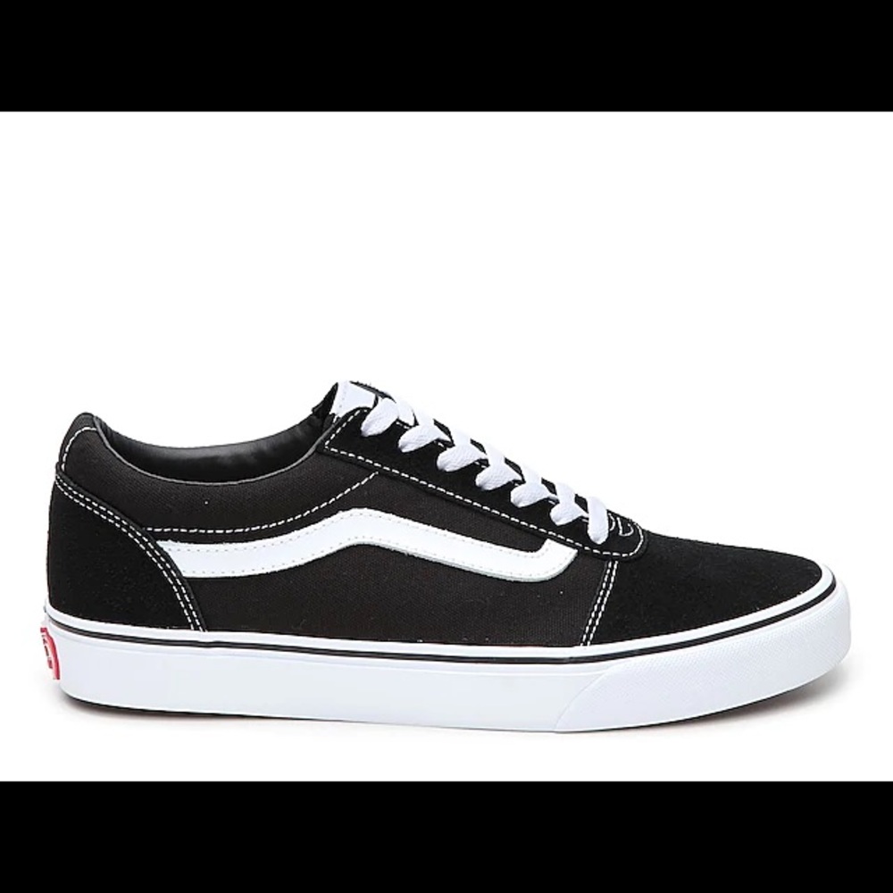 VANS WARD LO SUEDE SNEAKER - WOMEN'S WORN TWICE